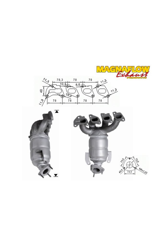 catalizzatore magnaflow 65812