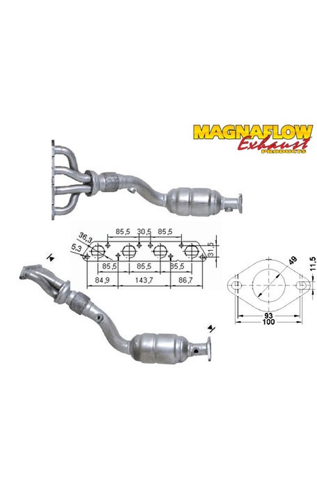 catalizzatore magnaflow 70611