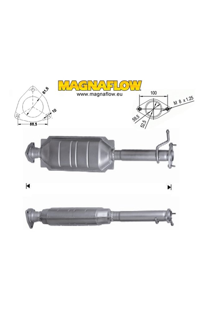 catalizzatore magnaflow 74302d