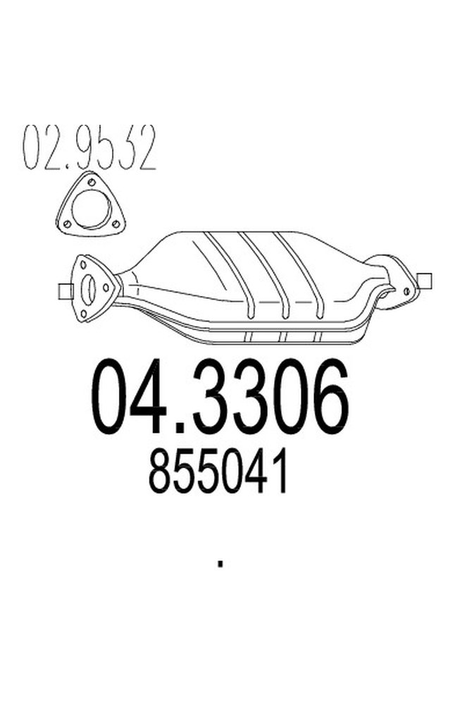 catalizzatore mts 04.3306