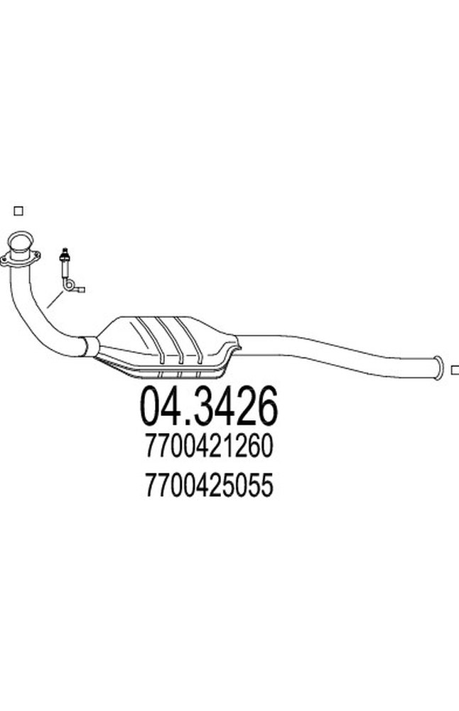 catalizzatore mts 04.3426