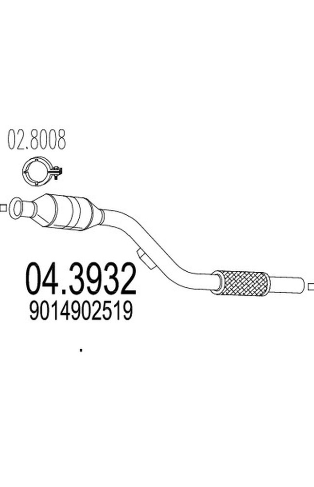 catalizzatore mts 04.3932