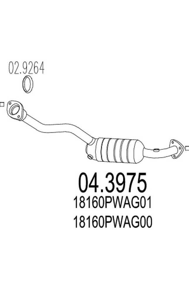 catalizzatore mts 04.3975