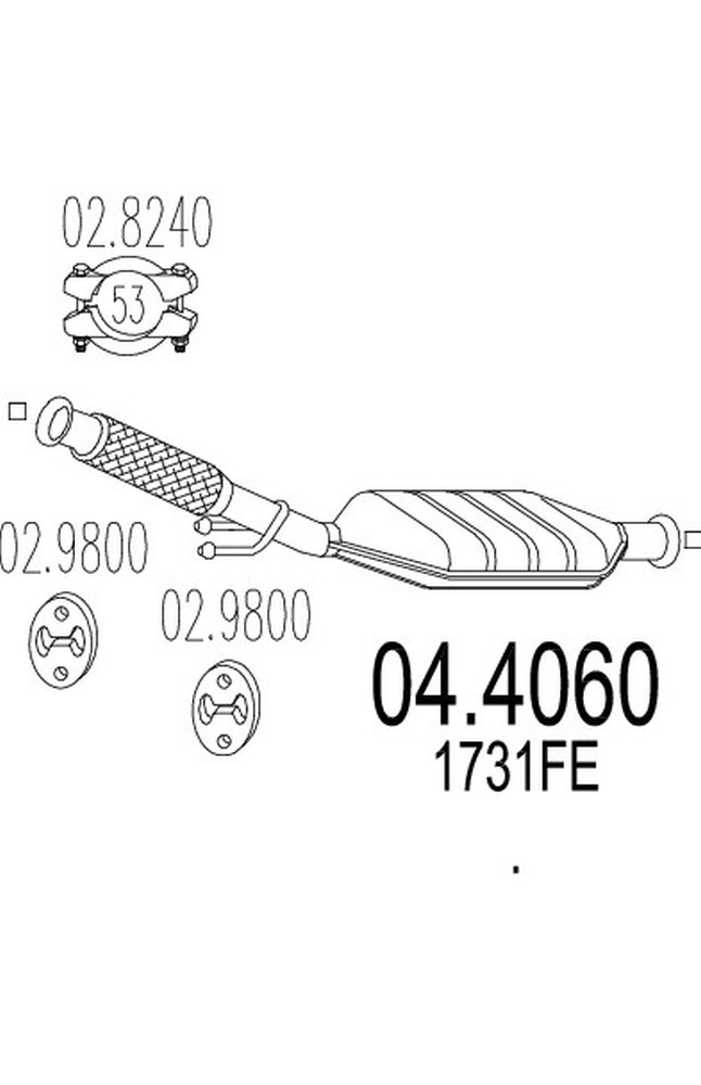 catalizzatore mts 04.4060