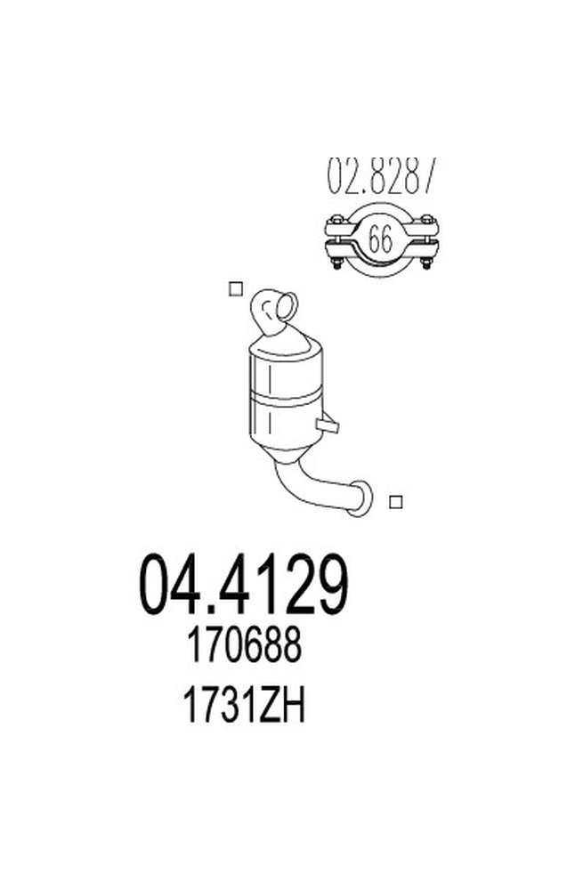 catalizzatore mts 04.4129