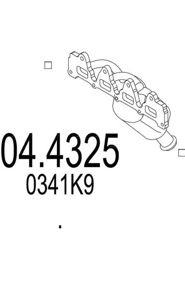 catalizzatore mts 04.4325