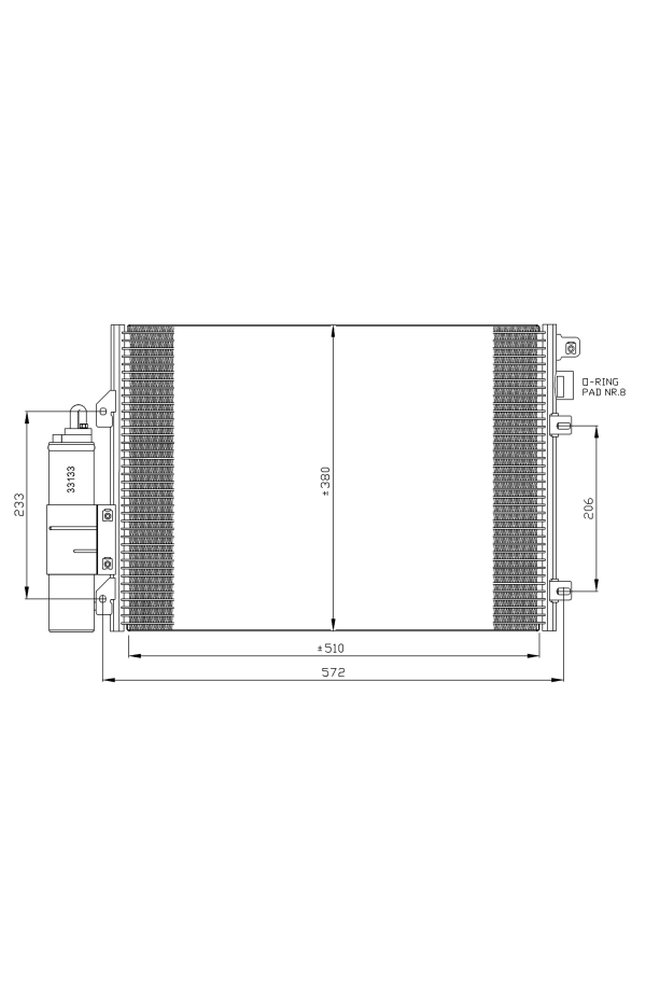 condensatore, climatizzatore,nrf