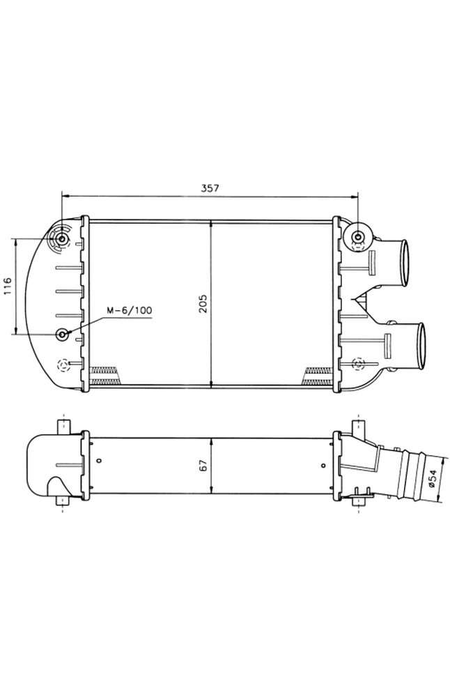 intercooler nrf 30122