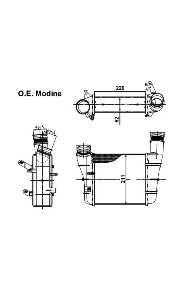 intercooler nrf 30148