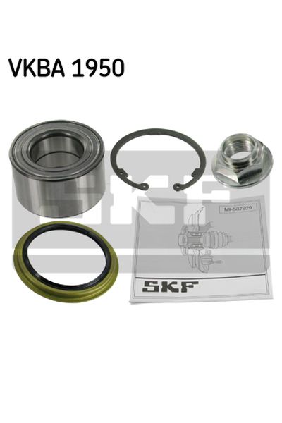 kit cuscinetto ruota skf vkba 1950