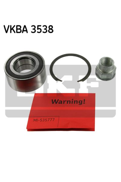 kit cuscinetto ruota skf vkba 3538