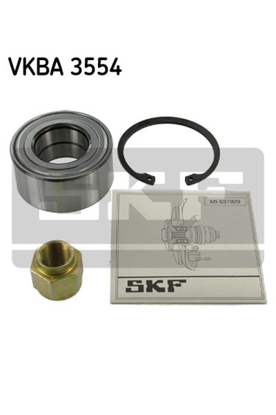 kit cuscinetto ruota skf vkba 3554