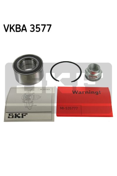 kit cuscinetto ruota skf vkba 3577