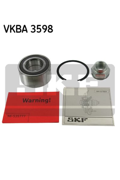 kit cuscinetto ruota skf vkba 3598