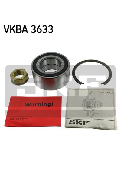 kit cuscinetto ruota skf vkba 3633