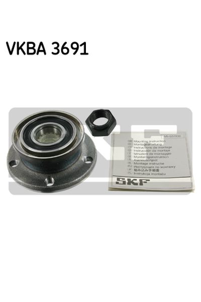 kit cuscinetto ruota skf vkba 3691