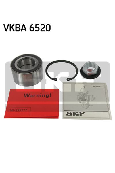 kit cuscinetto ruota skf vkba 6520