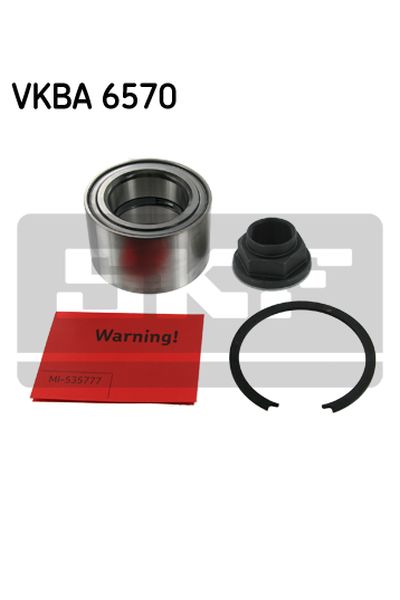 kit cuscinetto ruota skf vkba 6570