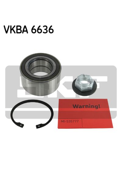 kit cuscinetto ruota skf vkba 6636