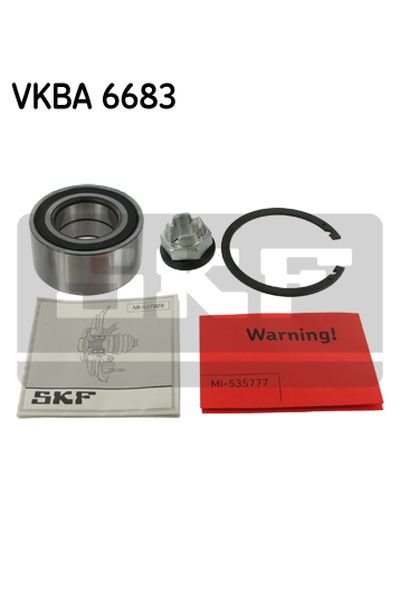 kit cuscinetto ruota skf vkba 6683