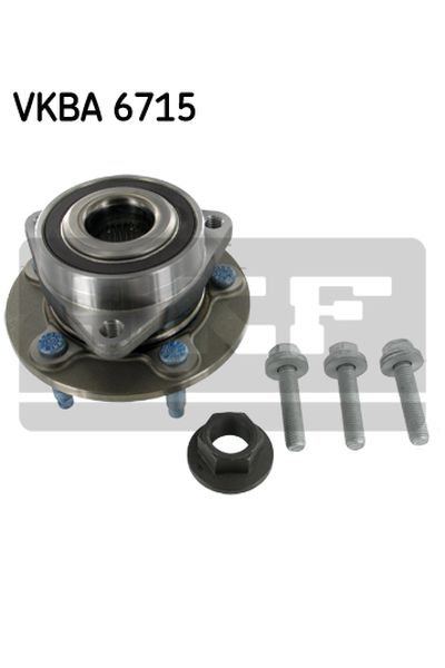 kit cuscinetto ruota skf vkba 6715