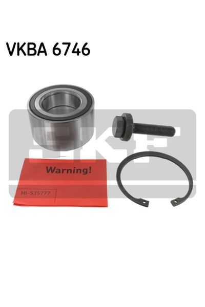 kit cuscinetto ruota skf vkba 6746