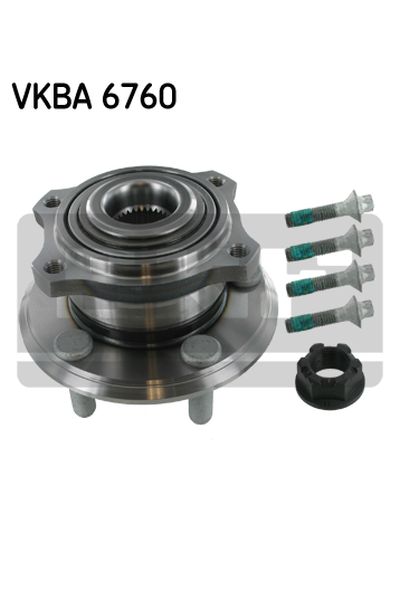 kit cuscinetto ruota skf vkba 6760