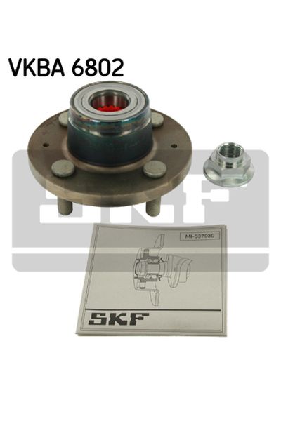 kit cuscinetto ruota skf vkba 6802