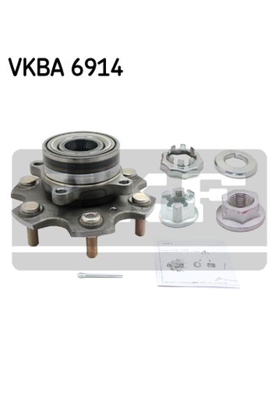 kit cuscinetto ruota skf vkba 6914