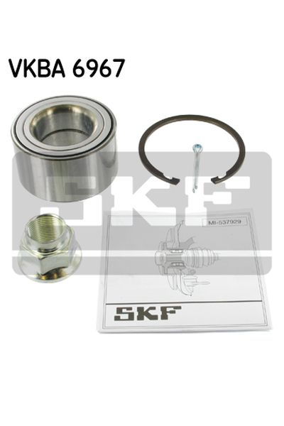 kit cuscinetto ruota skf vkba 6967