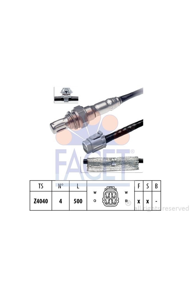 sonda lambda facet 10.7384