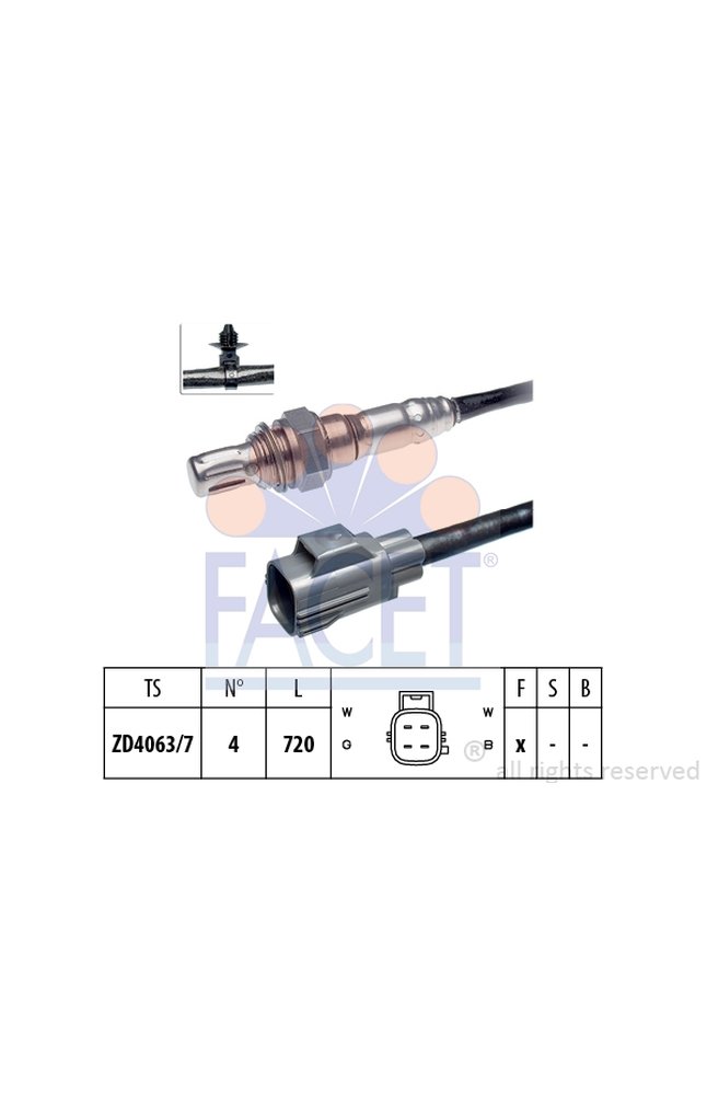 sonda lambda facet 10.7763