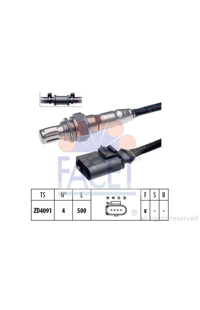 sonda lambda facet 10.8072