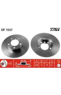 Disco  freno TRW 161-DF1537