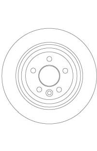 Disco  freno TRW 161-DF6913