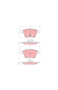 Kit pastiglie freno, Freno a disco TRW 161-GDB1607