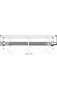 Flessibile del freno TRW 161-PHB372