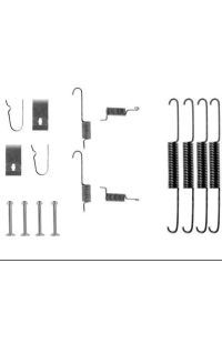 Kit accessori, Ganasce freno ABS 206-0664Q