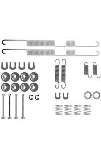 Kit accessori, Ganasce freno ABS 206-0698Q