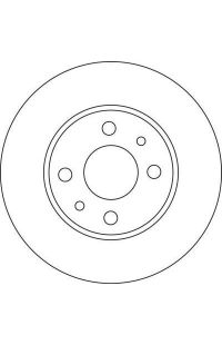 Disco freno ABS 206-15857