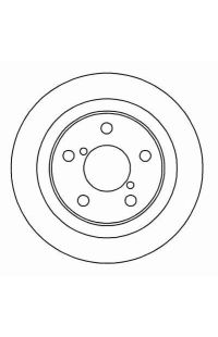 Disco freno ABS 206-16139