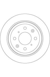 Disco freno ABS 206-16192