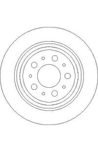 Disco freno ABS 206-17013