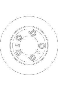 Disco freno ABS 206-17070