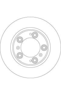 Disco freno ABS 206-17071