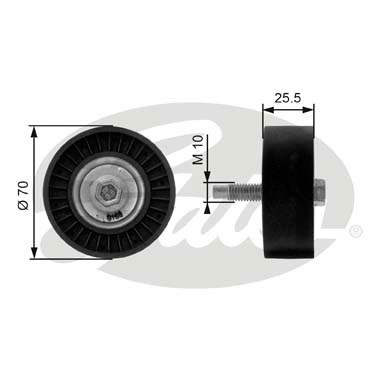 Galoppino/Guidacinghia, Cinghia Poly-V GATES 33-T36199