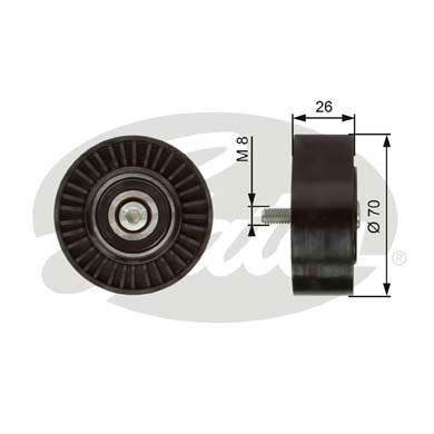 Galoppino/Guidacinghia, Cinghia Poly-V GATES 33-T36247