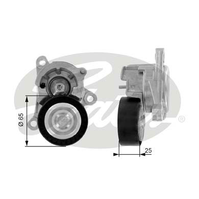 Rullo tenditore, Cinghia Poly-V GATES 33-T38320