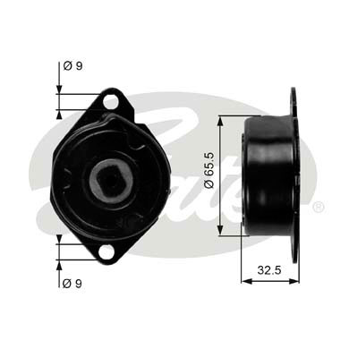 Rullo tenditore, Cinghia Poly-V GATES 33-T39039