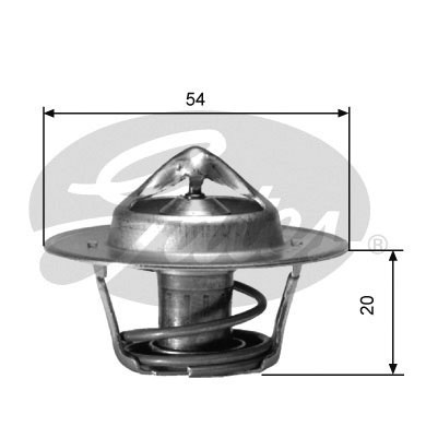 Termostato, Refrigerante GATES 33-TH00188G1